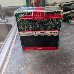 Hallmark Keepsake Ornament Silver Train